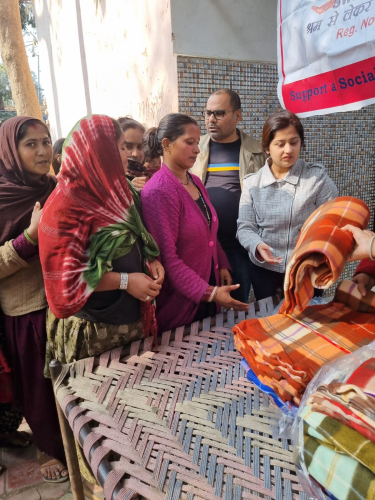 Blankets Distribution